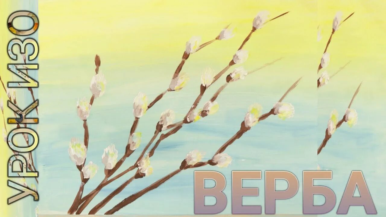 Загадка про вербу для детей. Рисование вербы. рисуем вербу. рисование ветка вербы. рисование веточка вербы.