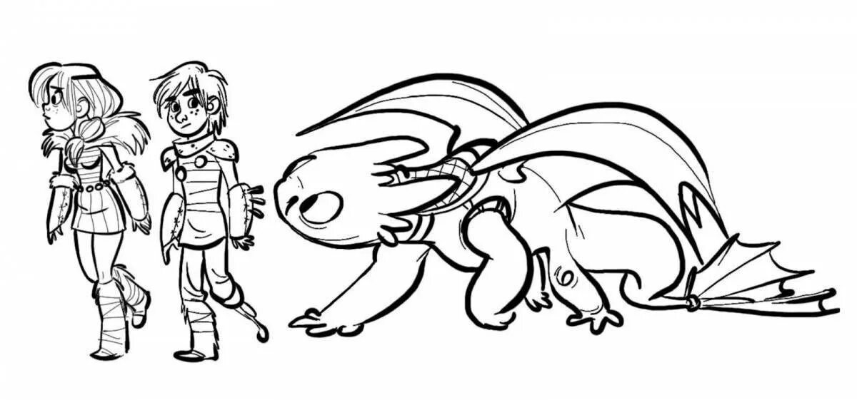 Раскраска драконы 3. Как приручить дракона Иккинг и Беззубик. Раскраска дракон Беззубик и Иккинг. Иккинг и Беззубик всадники Олуха.