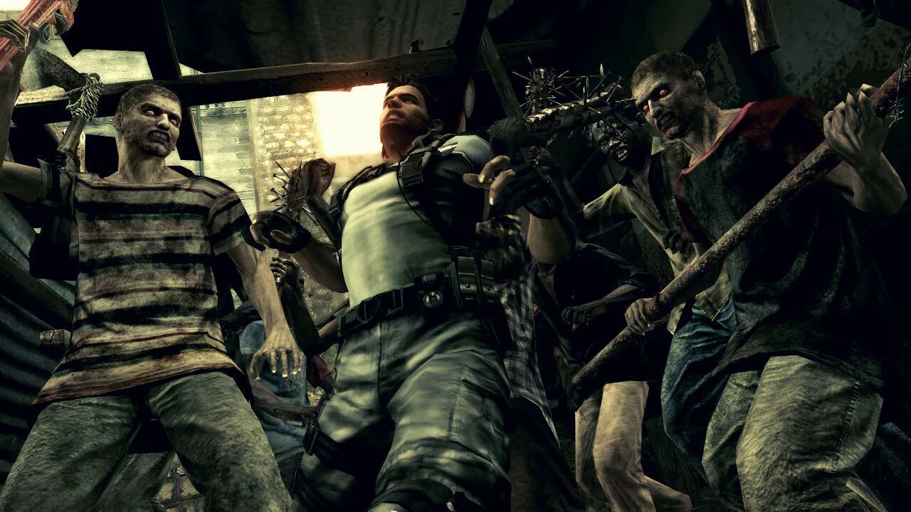 Резидент 5. Resident Evil 5. Пс 5 зомби