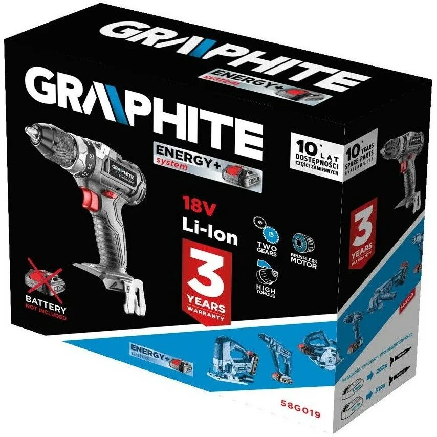 Graphite аккумулятор. Аккумуляторная дрель-шуруповерт graphite 58g019 58 н·м. graphite energy+ 58g019. дрель yato yt-82051 580 вт. аккумулятор графитово полимерный.