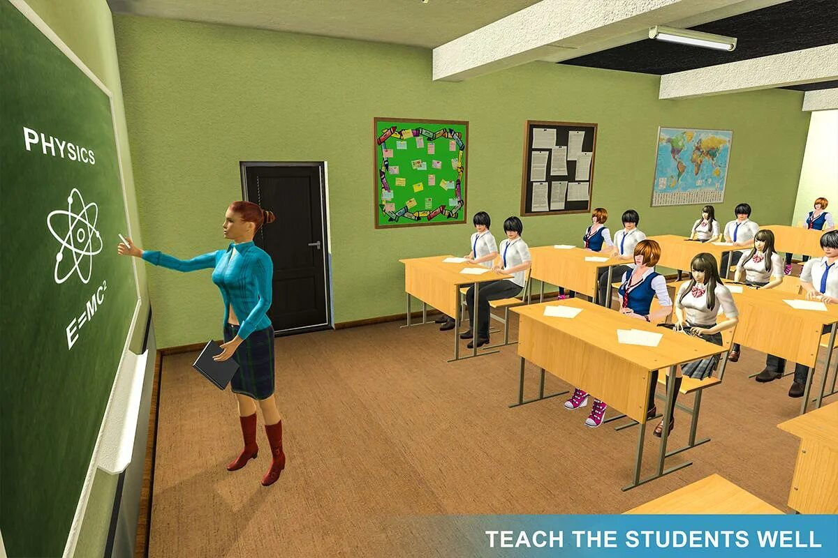 Teacher sim без рекламы