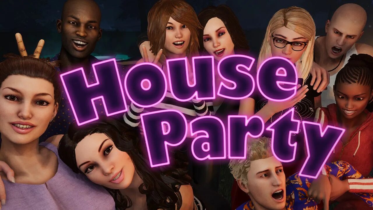 House Party игра. House Party Эшли. House Party ПК. House Party игра на ПК. My party house