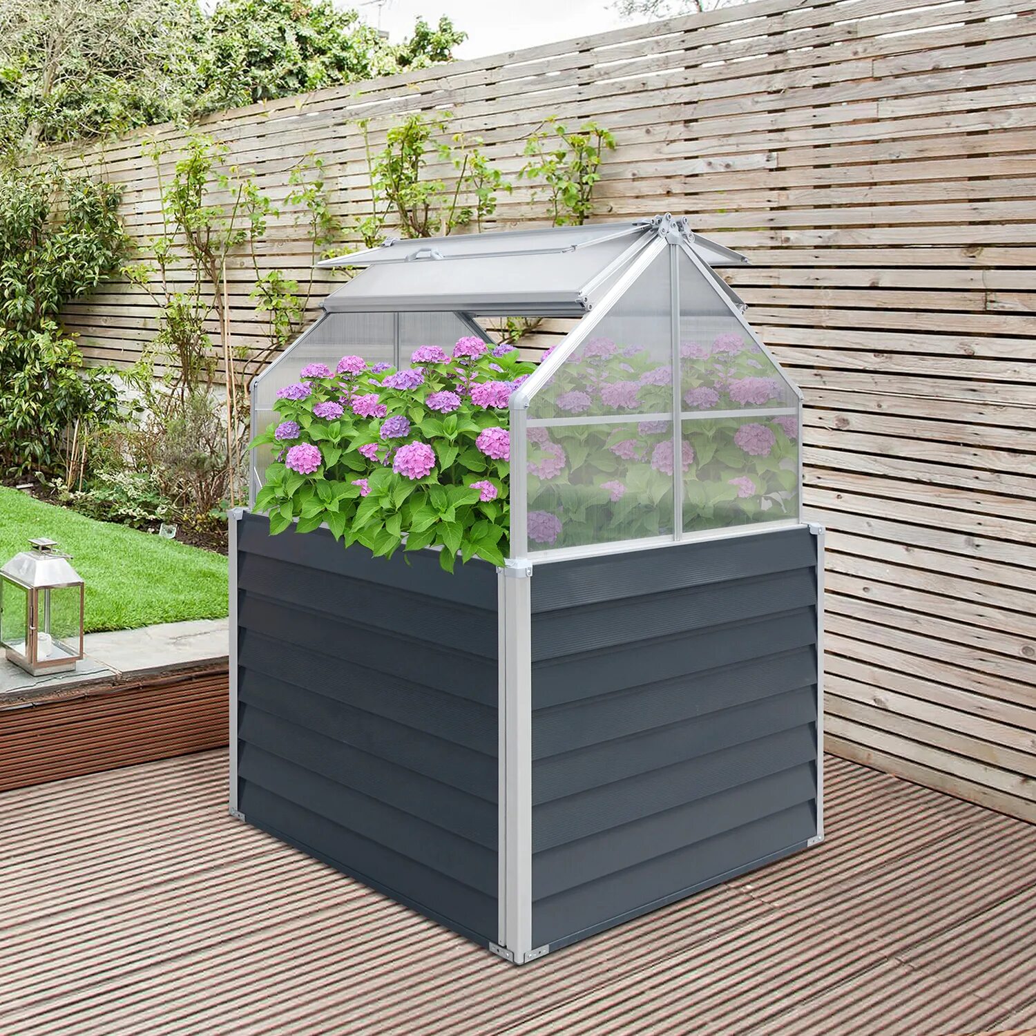 Теплица на балконе. Mini Greenhouse Aluminium. Мини-парник Eda Mini serre de Culture 3.4 l. Парник балконный.