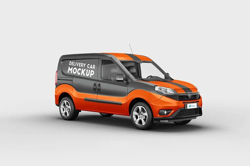 Deliver cars. Fiat Doblo Mockup. Машина доставки. Мокап автомобиля. Мокап легкового автомобиля.