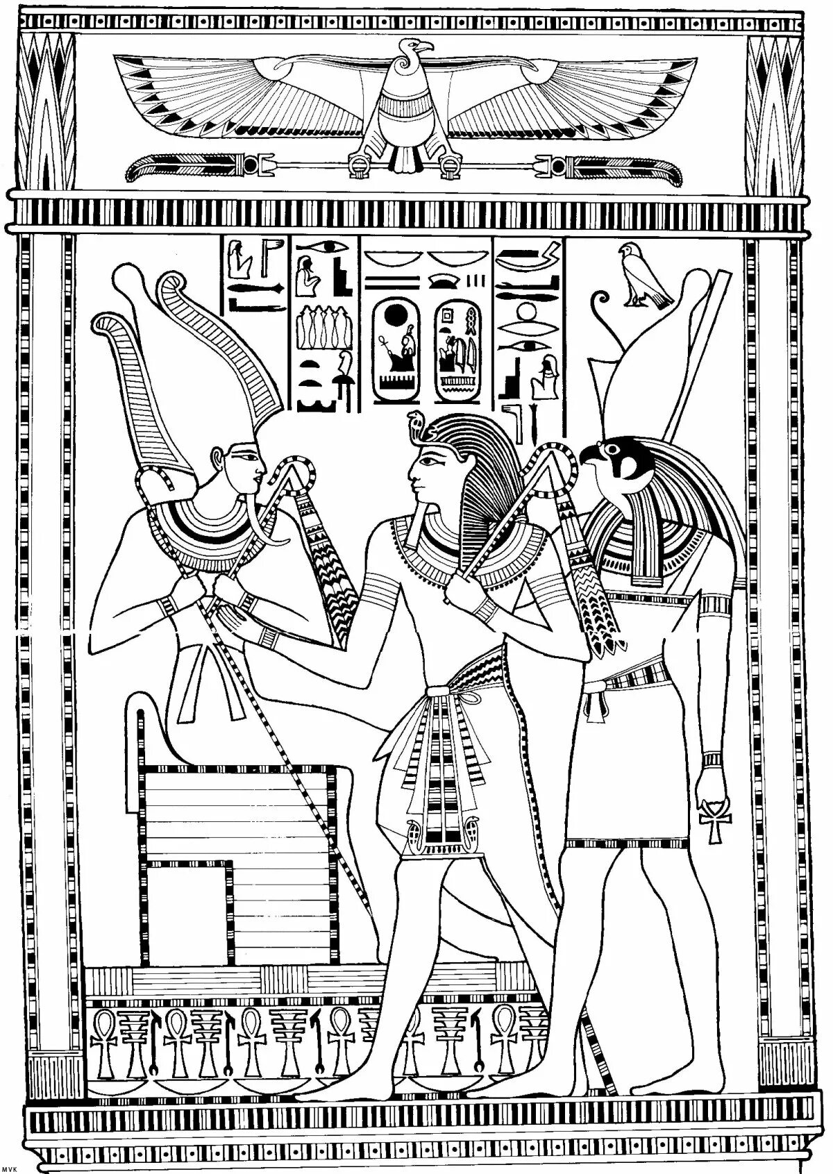Древний египет жизнь фараона. Фараон древний Египет разукрашка. Боги Египта рисунки фараон. Египет прорисовка древних египтян. Древние рисунки Египта египтянка.