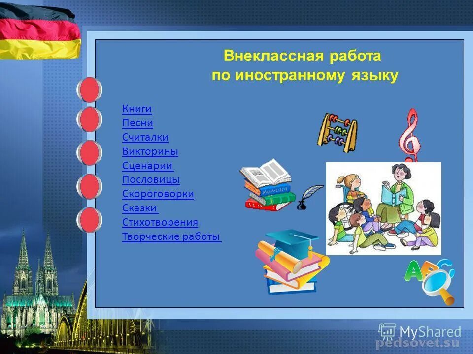 Немецкий внеклассные мероприятия