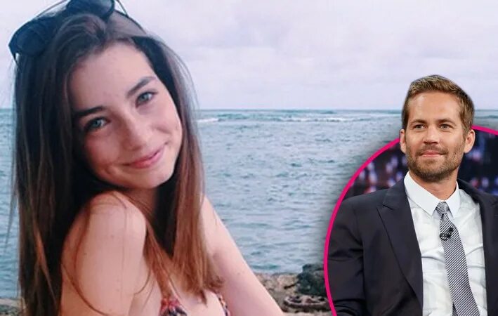 Дочь Пола Уокера. Мне кажется она очень похожа на папу
