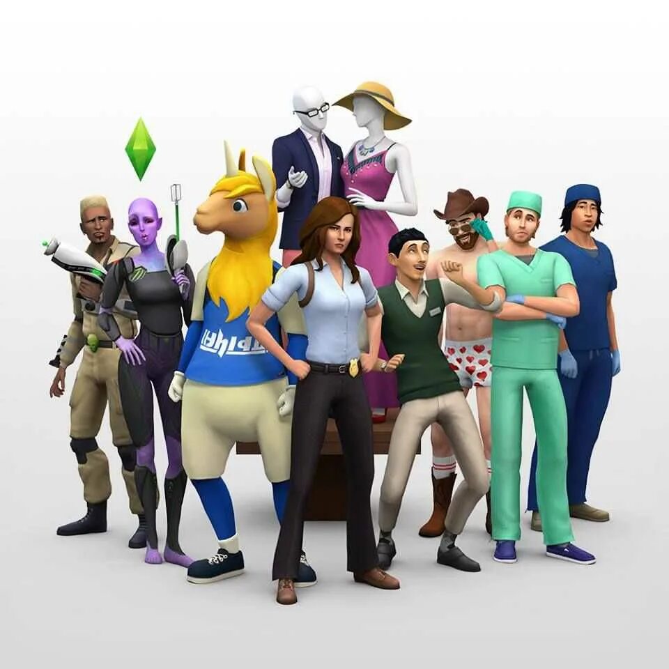 Симс 4 информация. The SIMS 4. Симс 4 герои. SIMS 4 картинки. Популярные персонажи.