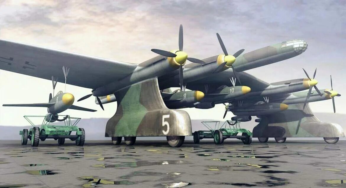 E f a project. Сверхтяжёлый бомбардировщик к7. калинин к 7 war thunder. самолет daimler benz project c. летающие авианосцы третьего рейха.