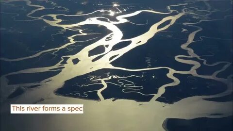 Устье реки в форме воронки