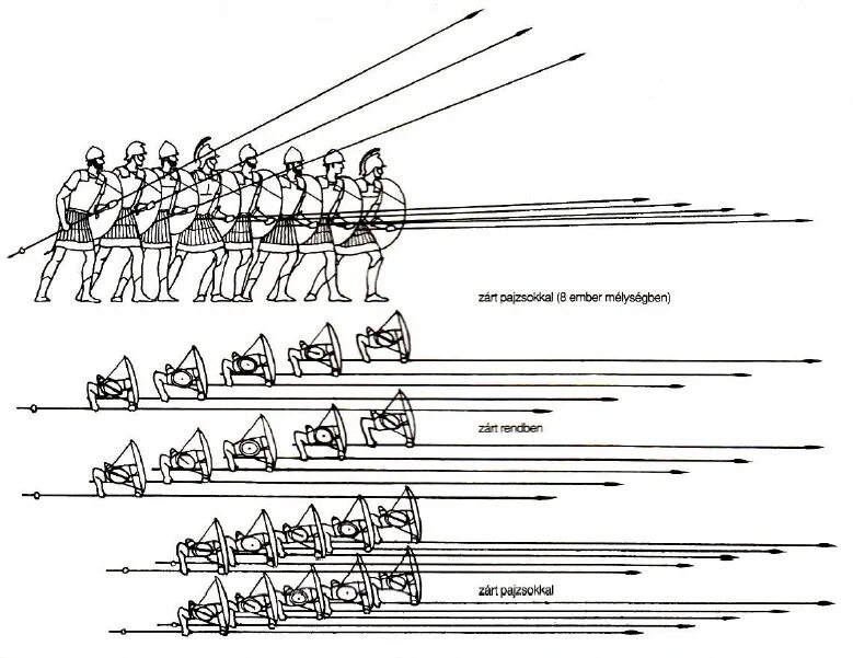 Как перед боем строилась македонская фаланга. Македонская фаланга Сарисса. Македонская фаланга Строй. Македонская фаланга схема построения. Греческая фаланга схема.