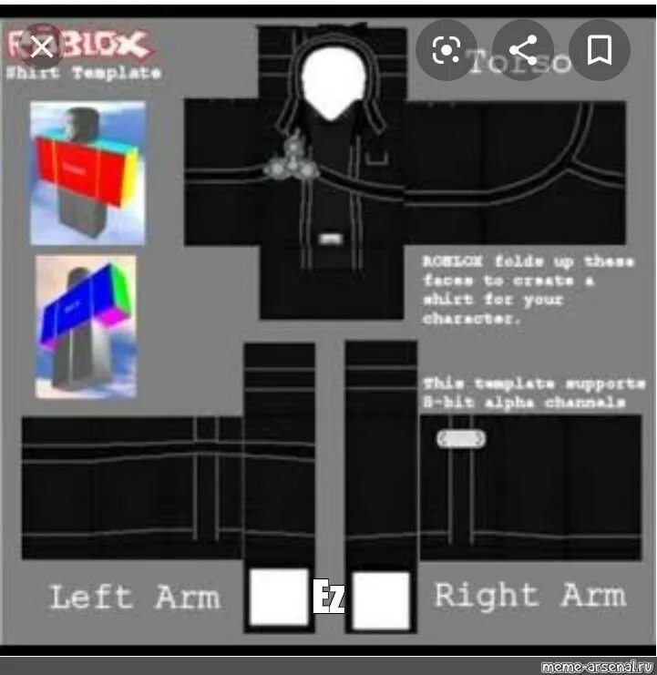 Как создать свою одежду в roblox