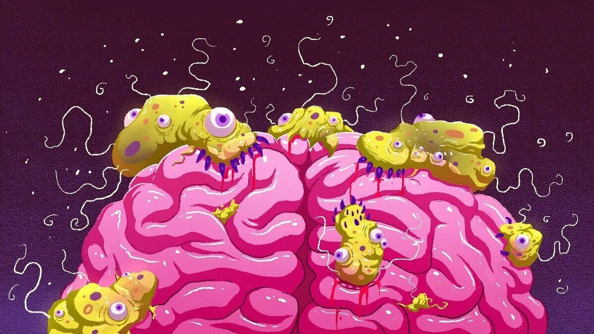 Бактерия пожирающая мозг. Сожру твой мозг