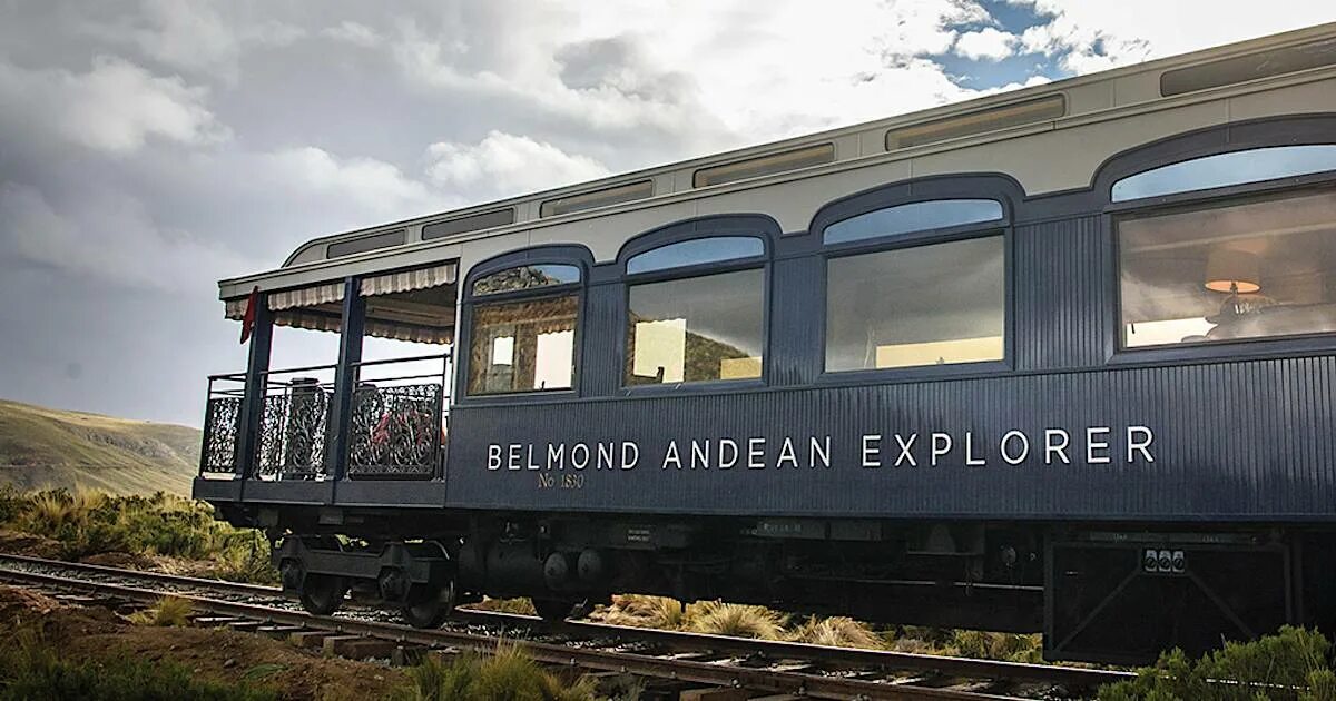 Unique explore. Belmond Andean Explorer (Перу). Andean Explorer поезд. Поезд Belmond. Поезд отель на колесах.