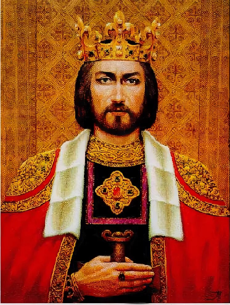 Миндовг Литовский князь. Король Миндовг Литва. Портрет Миндовга.