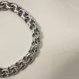 Браслет бисмарк серебро