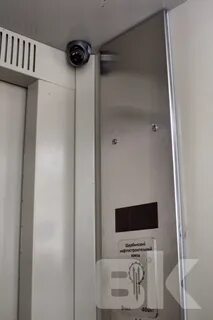 Установка камеры в лифте