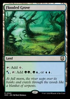 Lands flooded