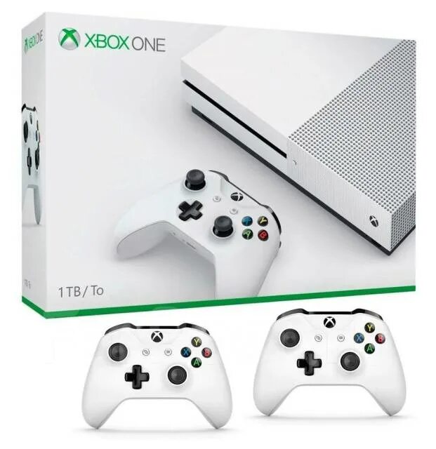 Приставка one s. Игровая приставка Xbox one 1tb. Xbox one s 1 ТБ. Xbox one s 2 геймпада. Игровая приставка Microsoft Xbox one s.