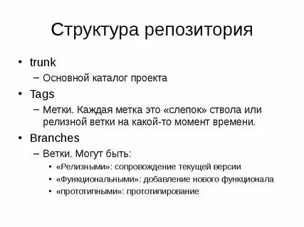 Содержимое репозитория