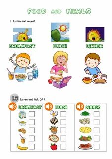 Breakfast exercises