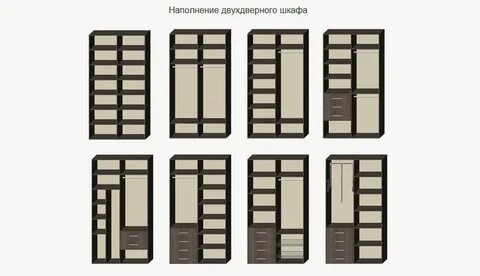 Сборка двухдверного шкафа купе