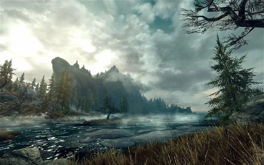 Skyrim se nature. Скайрим пейзажи. Скайрим природа. Скайрим природа. Скайрим природа.