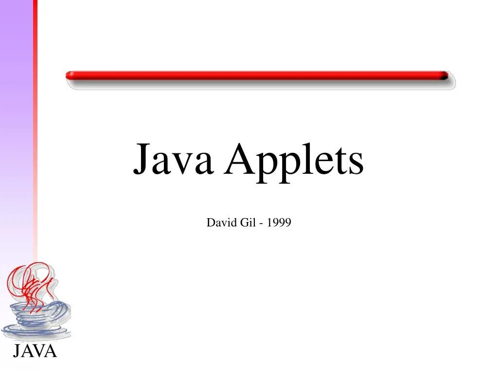Java апплет. Java апплет