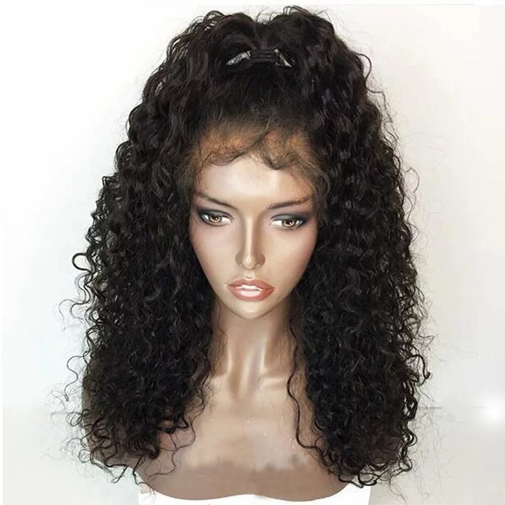 Кудрявый парик купить. 360 Full Lace Wig Human hair. Парик Лэйс фронт. Парик афро кудри. Парик с кудрявыми волосами.