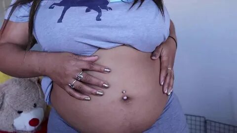 Girl belly stuffing videos