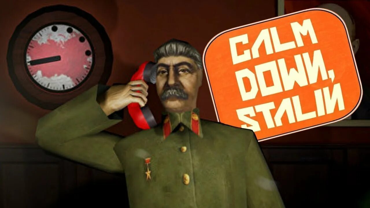 Calm down stalin. Игра про Сталина. Сталин симулятор. Игра Сталин кнопка.