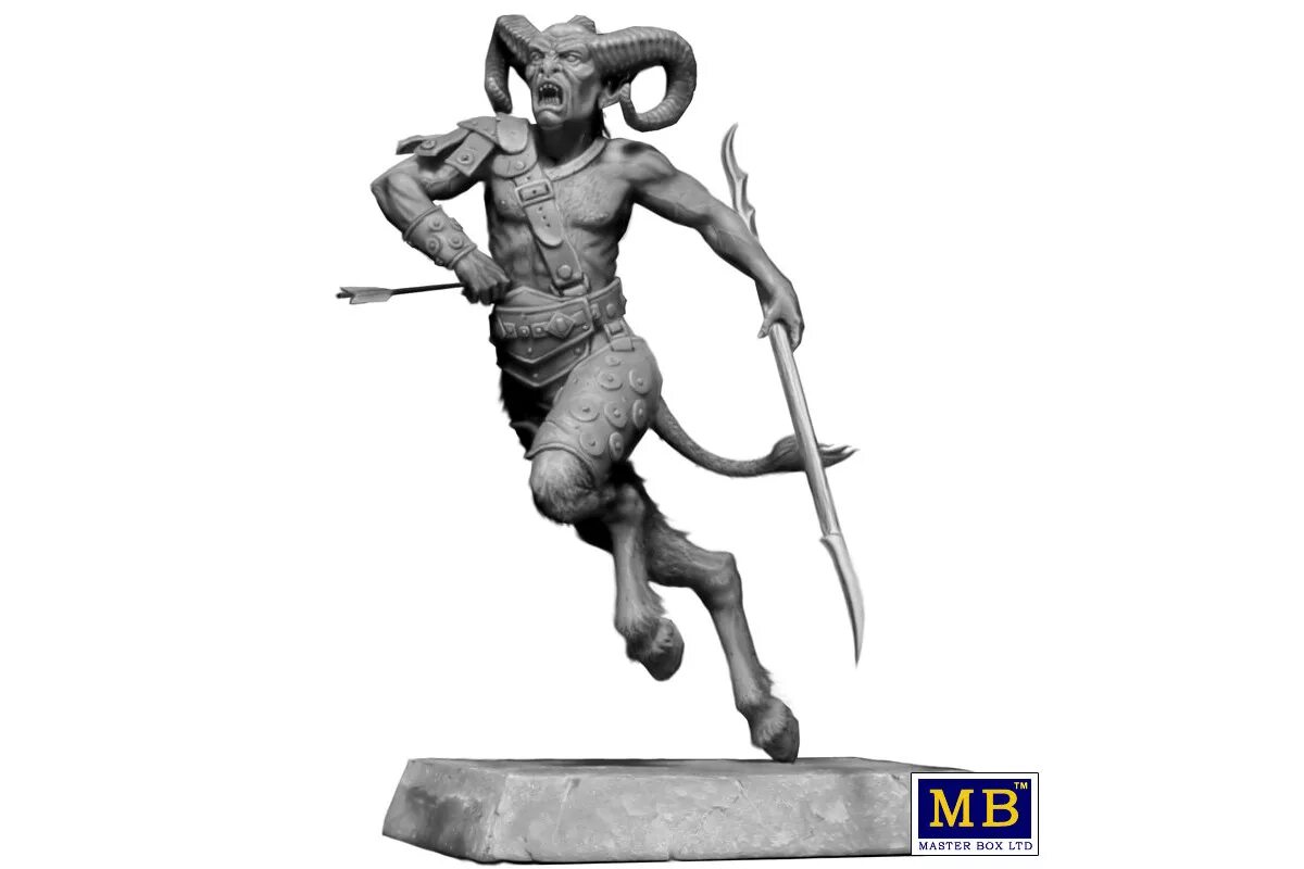 Козлоногий пан. Chronos miniatures, 75 мм. Модель изменений вирджинии сатир. Фавн пан. Цикл изменений вирджинии сатир.