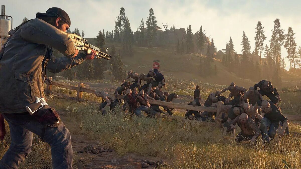 Игры с открытым 18. Дейс Ган ps4. Days gone. Дейс Гон геймплей. Игра Days gone.