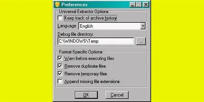 Universal extractor