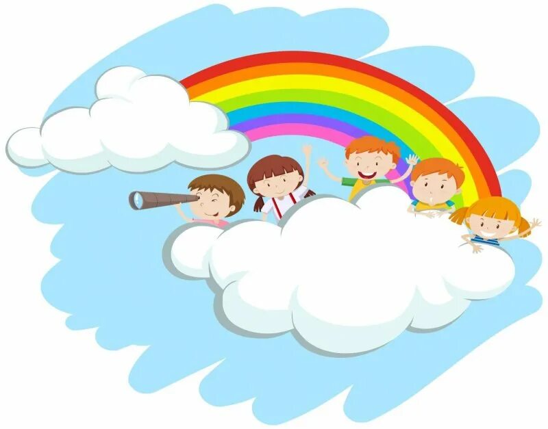 Фон Радуга для детей. Радуга картинка для детей. Радуга на белом фоне для детей. Облака для детского сада. Сценка мечтатели