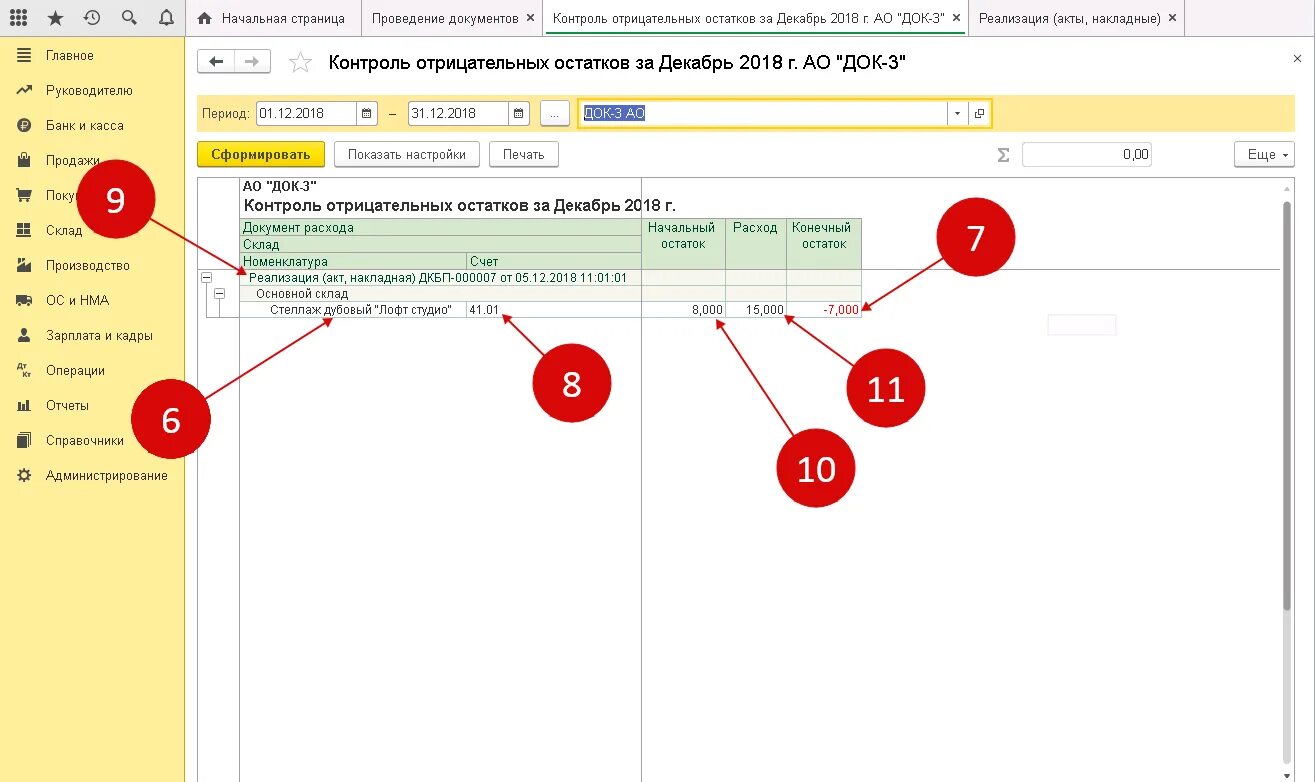 Отрицательные остатки по счетам. Контроль отрицательных остатков в 1с 8.3 Бухгалтерия. Контроль отрицательных остатков в 1с. Отрицательные остатки в 1с. Контроль отрицательных остатков в 1с 8.3.