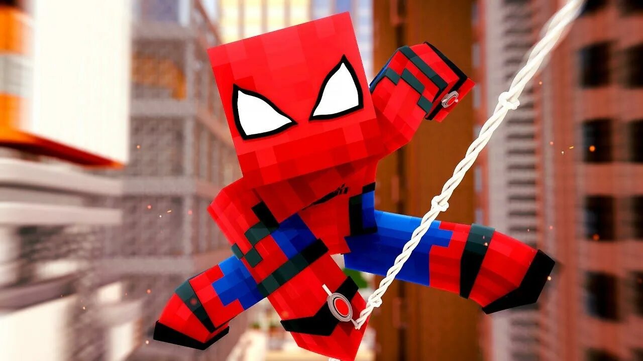 Spider man mod minecraft