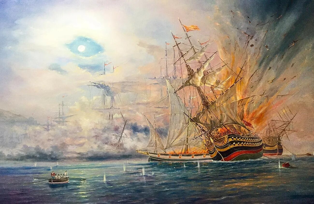 Чесменское сражение 1770. Чесменский бой 1770. Чесменское Морское сражение 1770 года. Чесменское сражение – 7 июля 1770 г.. Эскадра спиридова