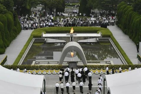 Церемония в хиросиме