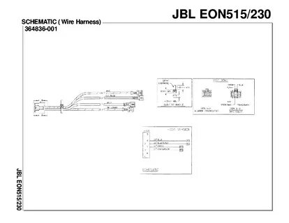 Jbl eon 315 схема