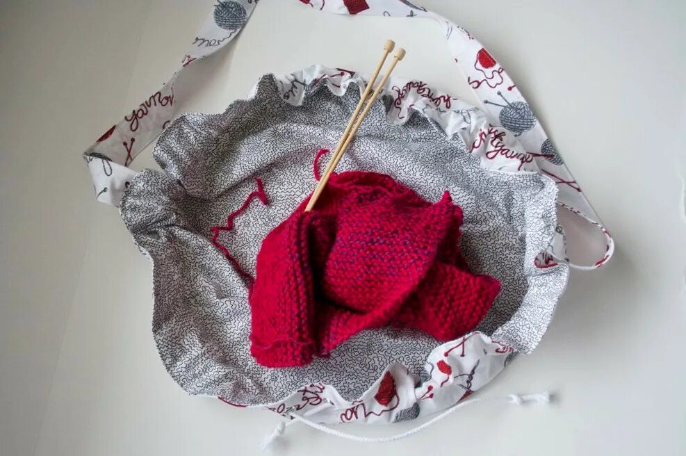 Сумка для вязания своими руками мастер класс. Сегодня можно шить вязать. Сегодня можно шить вязать. Книттинг. Сшивание деталей крючком.