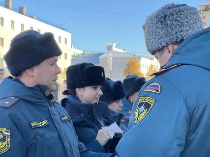 Переход на зимнюю форму одежды мчс