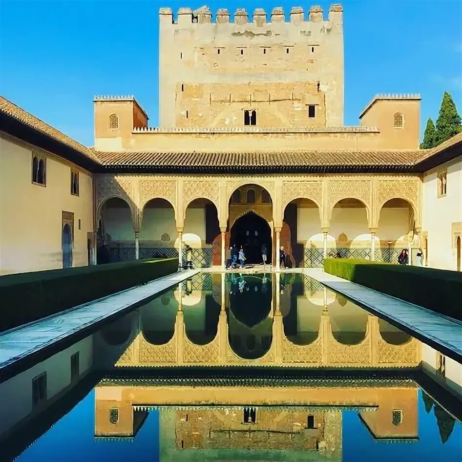 Альгамбра. Порто нероли Альхамбра. Гранада море. Historical sites such as the Alhambra.