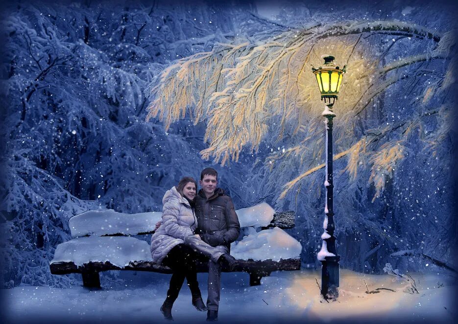 Зимний вечер влюбленные. Зимняя сказка любовь. Зимняя романтика. Влюбленные зимой. Холодные души вечер