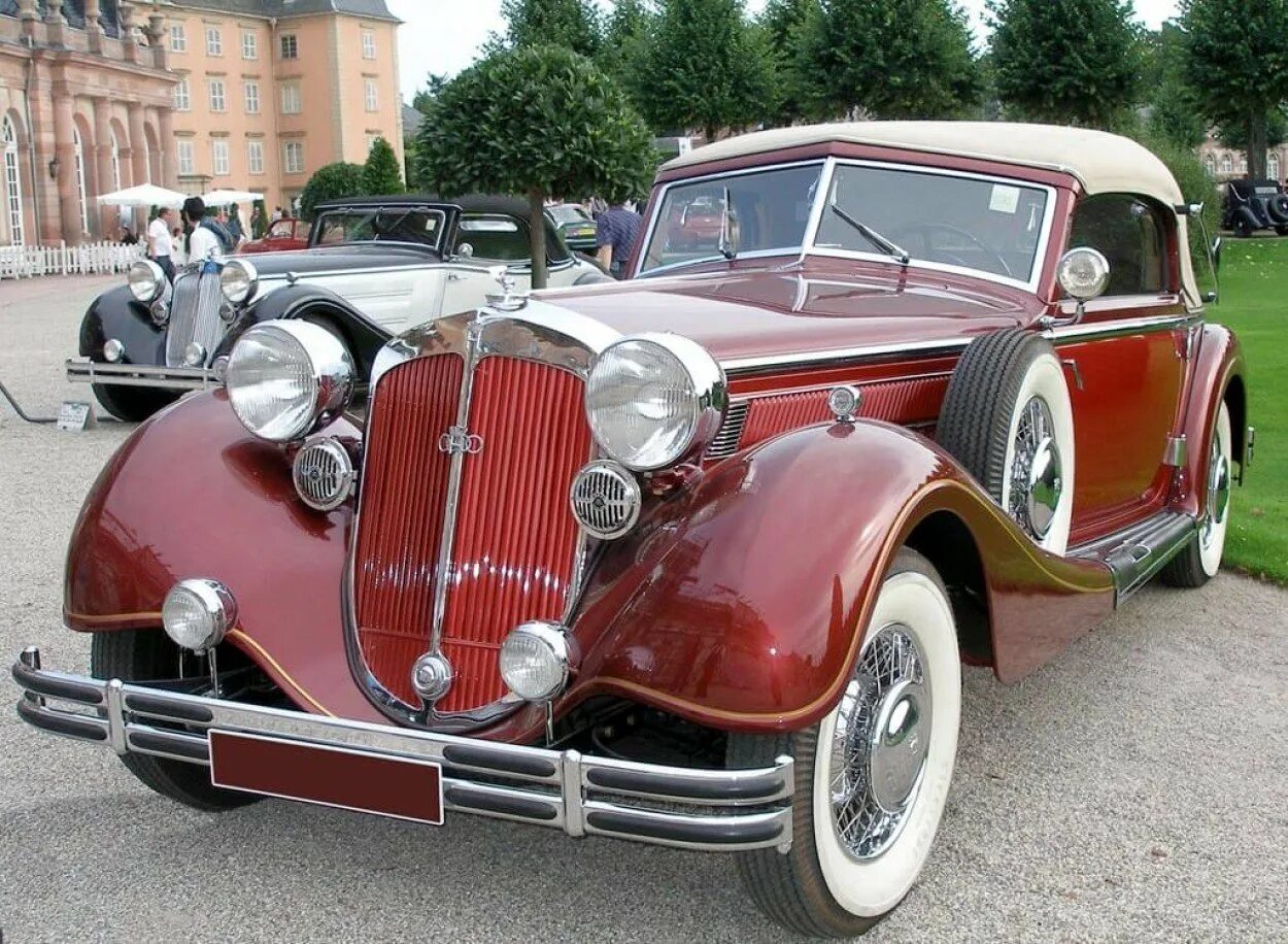 Первый немецкий автомобиль. Horch 853. 1937 Horch 853. Ауди Хорьх. Мерседес Хорьх.