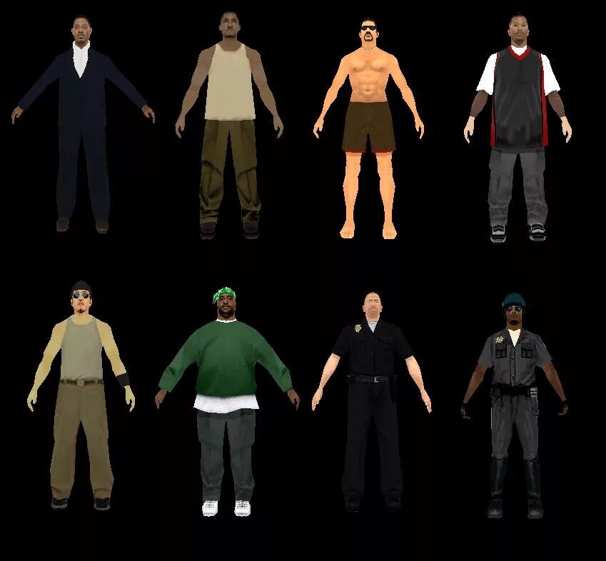 Версия саны. ГТА Сан андреас бета версия. GTA sa Beta Peds. GTA San Andreas Beta Skins. GTA sa NPC 3d.