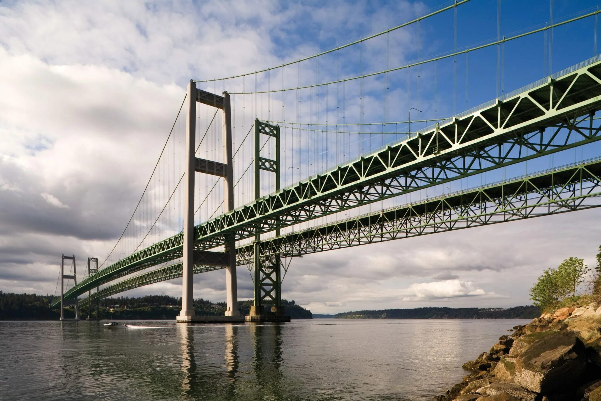 В сша через мост. Мост Такома-Нэрроуз. Сиэтл Такома мост. США, мост Такома. Мост Такома Нэрроуз 1940.