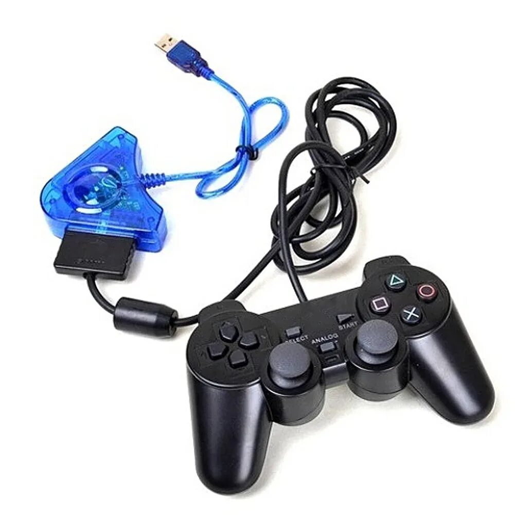 Адаптер для джойстика ps2 Озон. Джойстик Sony ps2 проводной (004794). Sony Gamepad ps2. Адаптер для геймпада Sony ps3. Адаптер пк геймпада