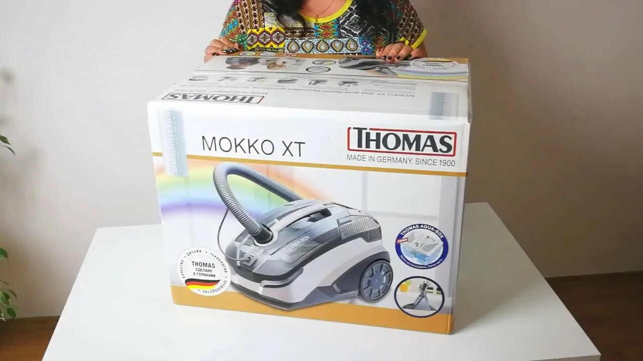 Thomas mokko. Thomas пылесос 1900. пылесос распаковка.