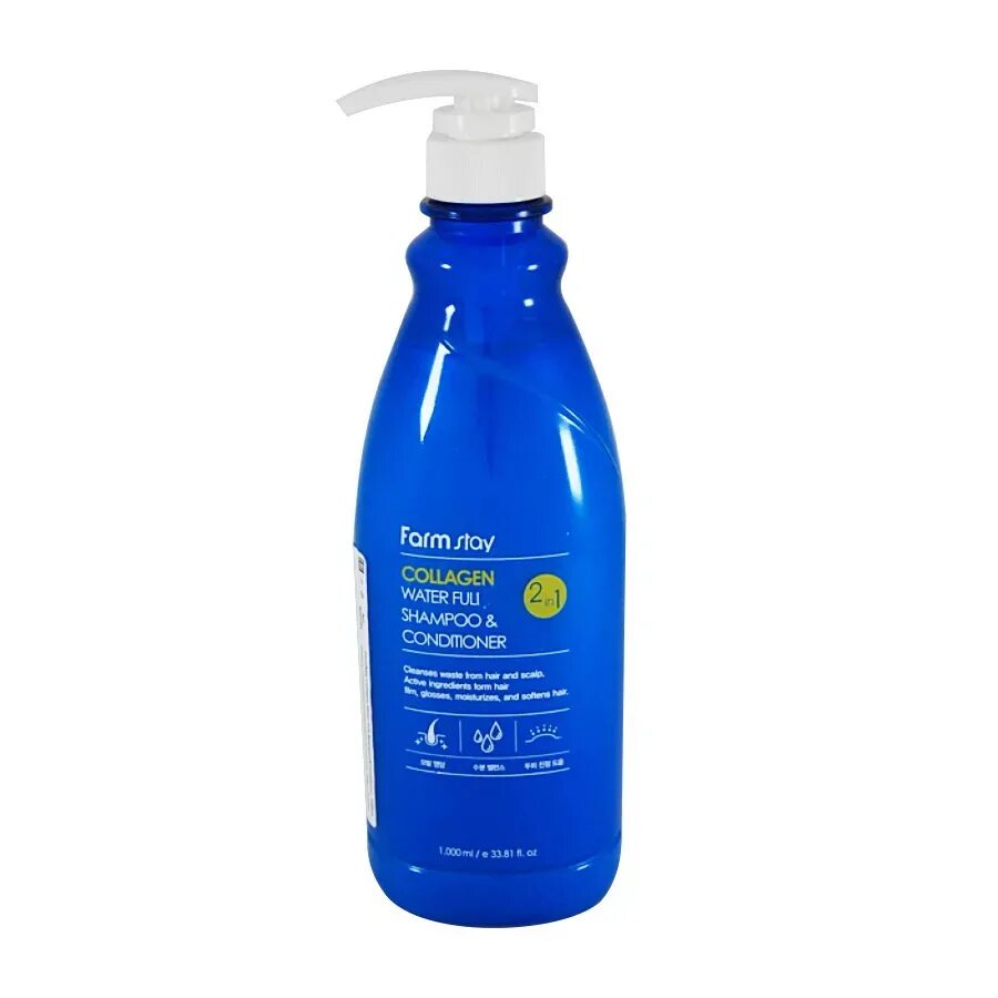 Collagen для волос. Шампунь 2 в1 collagen water full shampoo & conditioner 530ml (farmstay). Farmstay collagen water full shampoo conditioner. Collagen water full shampoo conditioner 2 in 1. Шампунь кондиционер коллаген.